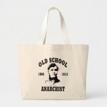 Old School -- Voltairine de Cleyre Canvas Bags