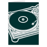 Old School Wax / Turntable Card