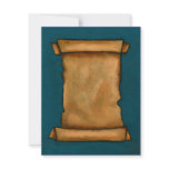 Old Scroll: You Fill In: Invitation, Announcement