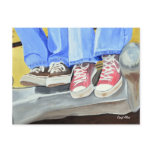 Old Shoes and Old Car Postcard