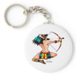 Old Skool Tattoo Sexy Indian Girl keychains