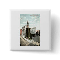 Old South Church Boston Mass. 1908 Vintage Pinback Buttons