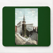 Old South Church Boston Mass. 1908 Vintage Mousepads