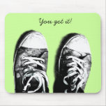 old sport shoes customisable mousepad