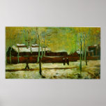 Old Station by Vincent van Gogh Poster