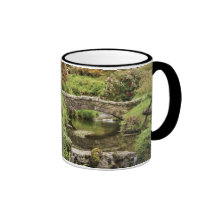 Old Stone Bridge Over A Stream In Dartmoor Park Coffee Mugs