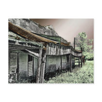 Old Store Ruins in Dale, TX Postcards
