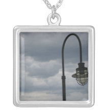Old Street Light Custom Necklace