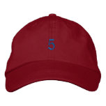 Old Style Number 5 Embroidered Baseball Cap