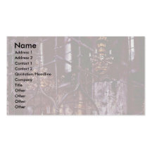 Old Synagogue In Prague By Menzel Adolph Von Business Cards