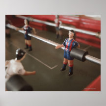 Old table football player posters