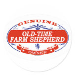 Old-Time Farm Shepherd  Stickers