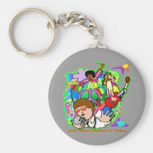 Old Time Rock N' Roll Key Chains