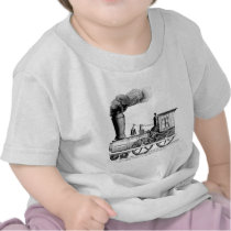 Old Time Steam Locomotive Shirts