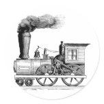 Old Time Steam Locomotive stickers