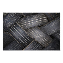 Old Tires for Recycling Photo