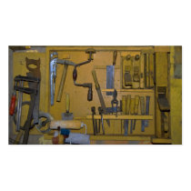 old tools business card template
