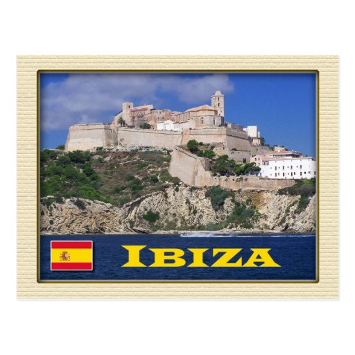 Old Town of Ibiza, Balearic Islands, Spain Post Cards
