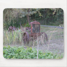 Old Tractor Mouse Pad