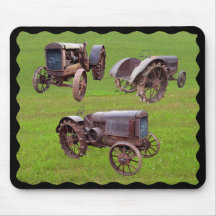 OLD TRACTOR-MOUSEPAD