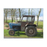 Old Tractor Postcard