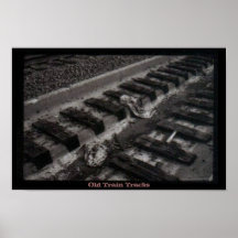 Old Train Tracks Posters