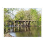 Old Train Tressel Postcard