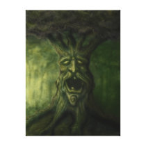 old tree fantasy canvas print