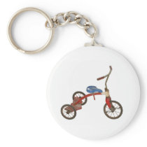 Old Tricycle Keychains