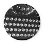 Old typewriter keys magnet