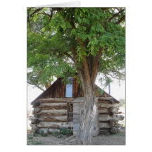 Old Utah Cabin Cards