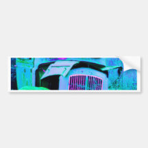 old van blue bumper stickers