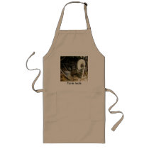 old vintage farm tools of the trade art picture apron