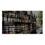 Old weavers house, U.K.  flowers Business Cards