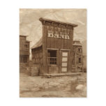 Old West Bank Sepia postcards
