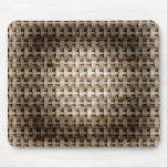 Old wicker art graphic design 2 mouse mat