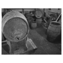 Old wine barrels custom flyer