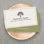 Old Wise Tree Business Card business cards
