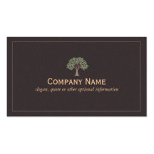 Old Wise Tree Business Card