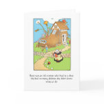 Old Woman in a Shoe, Greeting Card