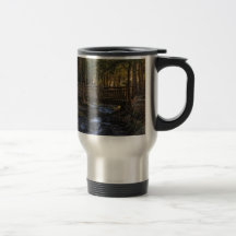 Old Wood Bridge Coffee Mugs