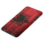 Old Wooden Albania Flag Barely There iPod Covers