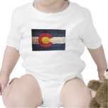 Old Wooden Colorado Flag T-shirts