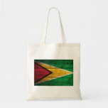 Old Wooden Guyana Flag Bag
