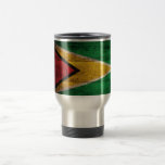Old Wooden Guyana Flag Coffee Mug