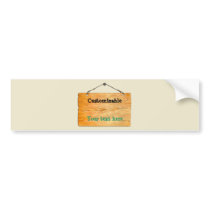 Old Wooden Hanging Sign
