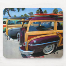 Old Woodies Mousepads