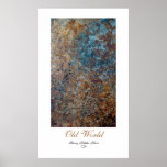 Old World Abstract Print