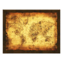 Old World Map Art Print photography