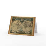 Old World Map Gifts cards